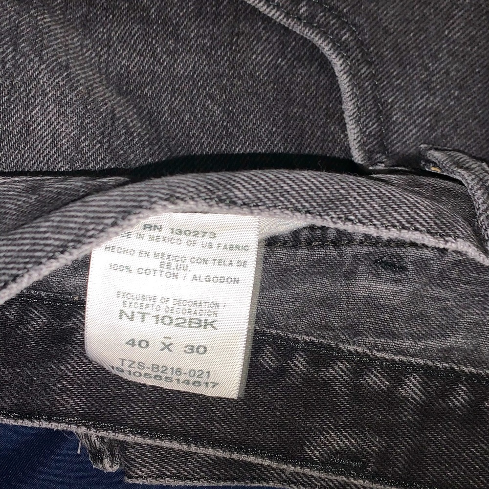 NORTHCREST black jeans 40x30